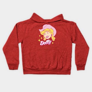 Cowboy dolly Kids Hoodie